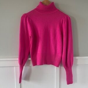 Soft Women's Pink Turtleneck Sweater - French Connection